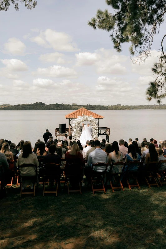 Galerie Photora - cérémonie de mariage au bord du lac